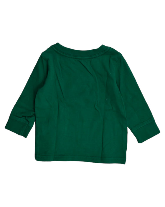 A Green Long Sleeve Tops from Tommy Hilfiger in size 6-12M for boy. (Back View)
