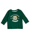A Green Long Sleeve Tops from Tommy Hilfiger in size 6-12M for boy. (Front View)