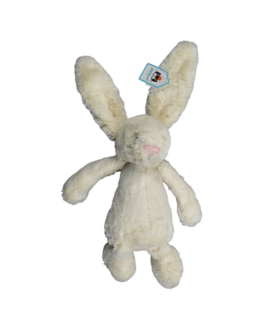 A White Soft Toys from Jellycat in size O/S for neutral. (Front View)