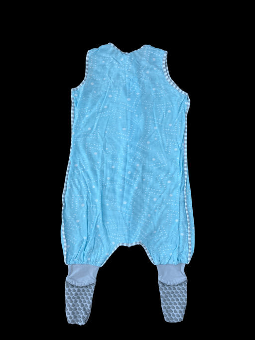 A Blue Sleepsacs from Love To Dream in size 2T for neutral. (Front View)