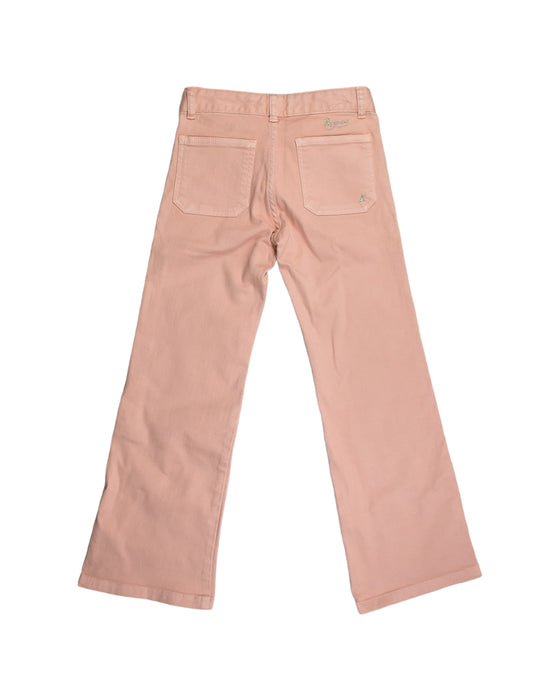 A Orange Jeans from Bonpoint in size 8Y for girl. (Back View)