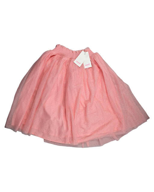 A Pink Short Skirts from Seed in size 7Y for girl. (Front View)