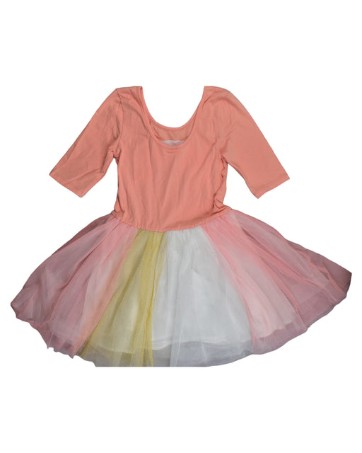 A Multicolour Short Sleeve Dresses from Seed in size 10Y for girl. (Front View)