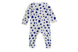 A White Jumpsuits from Petit Bateau in size 3T for girl. (Back View)