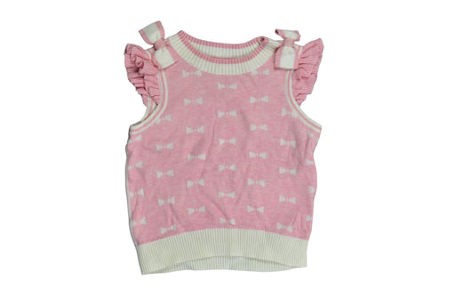 A Pink Sweater Vests from Nicholas & Bears in size 12-18M for girl. (Front View)