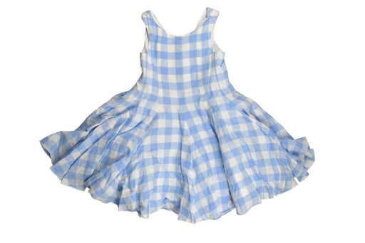A Blue Sleeveless Dresses from Nicholas & Bears in size 3T for girl. (Front View)