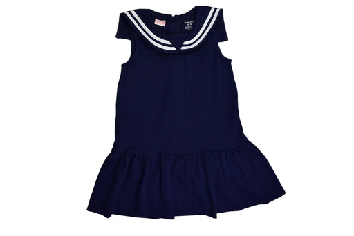 A Blue Sleeveless Dresses from Polo Ralph Lauren in size 18-24M for girl. (Front View)