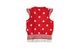 A Red Sweater Vests from Nicholas & Bears in size 2T for girl. (Back View)