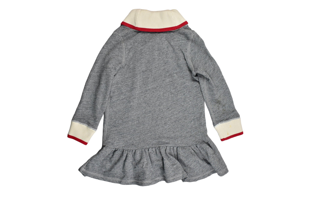 A Grey Long Sleeve Dresses from Polo Ralph Lauren in size 3T for girl. (Back View)