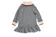 A Grey Long Sleeve Dresses from Polo Ralph Lauren in size 3T for girl. (Back View)