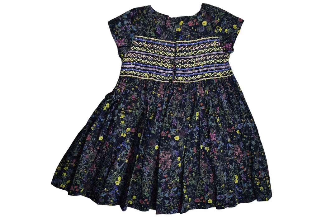 A Black Short Sleeve Dresses from Bonpoint in size 4T for girl. (Back View)