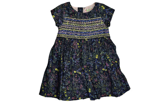 A Black Short Sleeve Dresses from Bonpoint in size 4T for girl. (Front View)