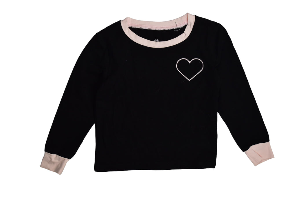 A Black Pyjama Sets from Morgan Lane in size 2T for girl. (Front View)