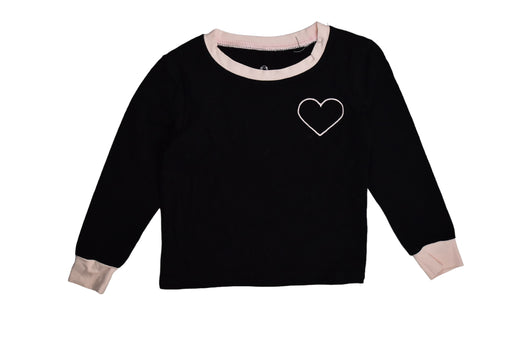 A Black Pyjama Sets from Morgan Lane in size 2T for girl. (Front View)