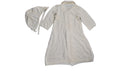 A White Sleepsacs from Hoppetta in size Newborn for girl. (Back View)