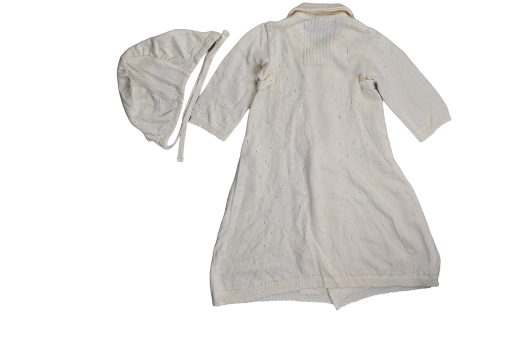 A White Sleepsacs from Hoppetta in size Newborn for girl. (Back View)