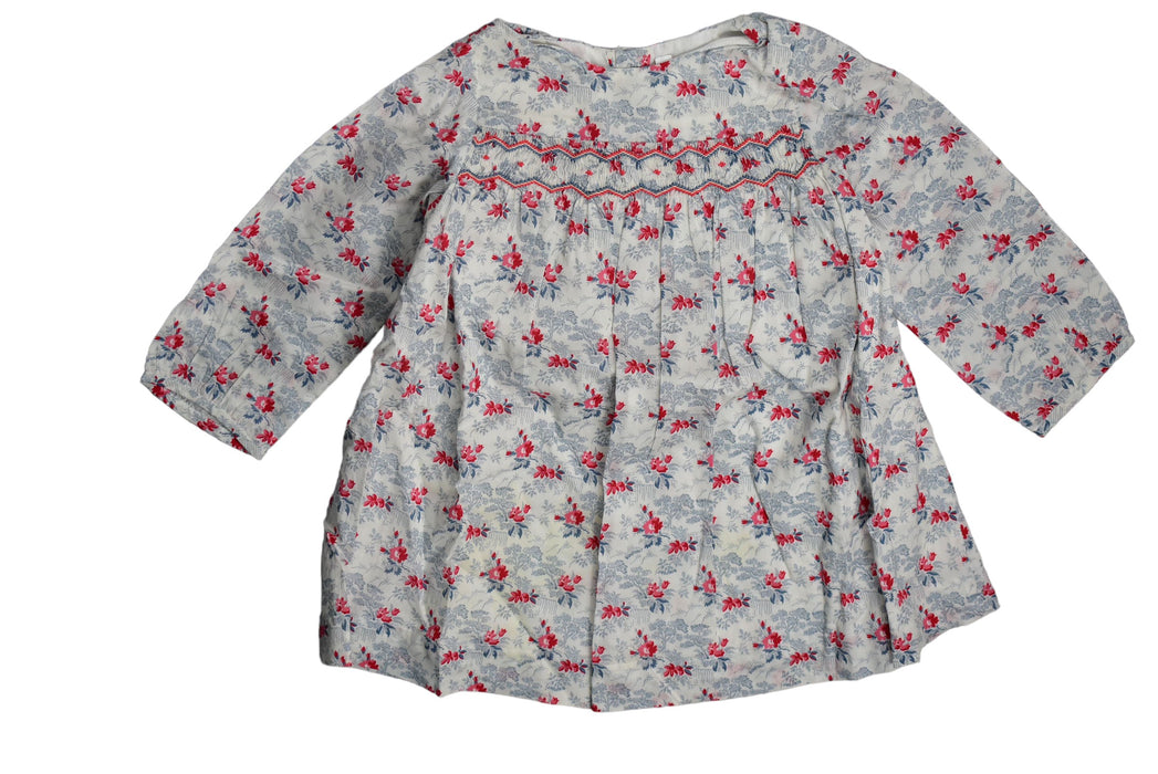 A White Long Sleeve Dresses from Bonpoint in size 12-18M for girl. (Front View)