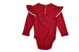 A Red Bodysuits from baby baby cool in size 12-18M for girl. (Back View)