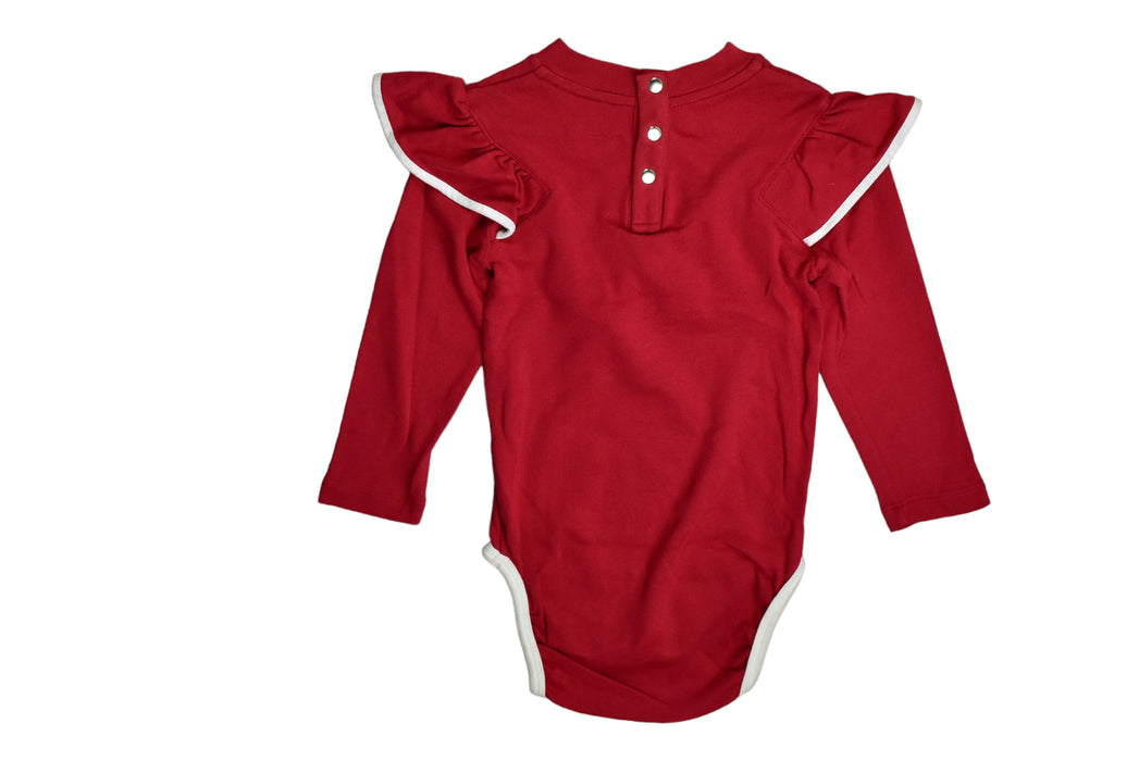 A Red Bodysuits from baby baby cool in size 12-18M for girl. (Back View)