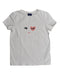 A Grey T Shirts from Chicco in size 6T for girl. (Front View)