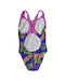 A Blue Swimsuits from Speedo in size 6T for girl. (Back View)