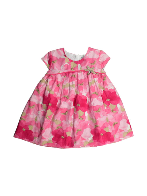 A Pink Short Sleeve Dresses from Mayoral in size 6-12M for girl. (Front View)