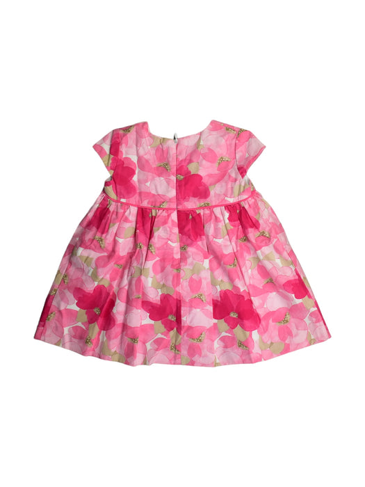A Pink Short Sleeve Dresses from Mayoral in size 6-12M for girl. (Back View)
