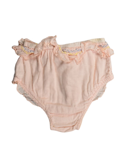 A Orange Bloomers from Seed in size 6-12M for girl. (Back View)