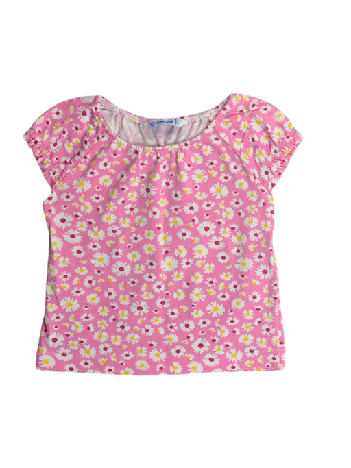 A Pink Short Sleeve Tops from Mayoral in size 6-12M for girl. (Front View)