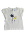 A White Short Sleeve Tops from Mayoral in size 18-24M for girl. (Front View)