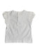 A White Short Sleeve Tops from Mayoral in size 18-24M for girl. (Back View)