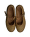 A Brown Flats from Bloch in size 7Y for girl. (Back View)