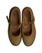 A Brown Flats from Bloch in size 7Y for girl. (Back View)