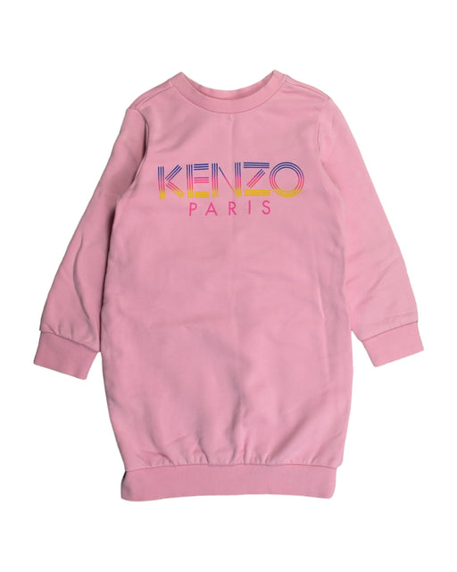 A Pink Sweatshirts from Kenzo in size 6T for girl. (Front View)