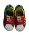 A Red Sandals from Adidas in size 4T for boy. (Back View)