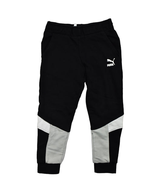 A Black Sweatpants from Puma in size 3T for boy. (Front View)