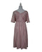 A Pink Short Sleeve Dresses from Tiffany Rose in size M for maternity. (Back View)