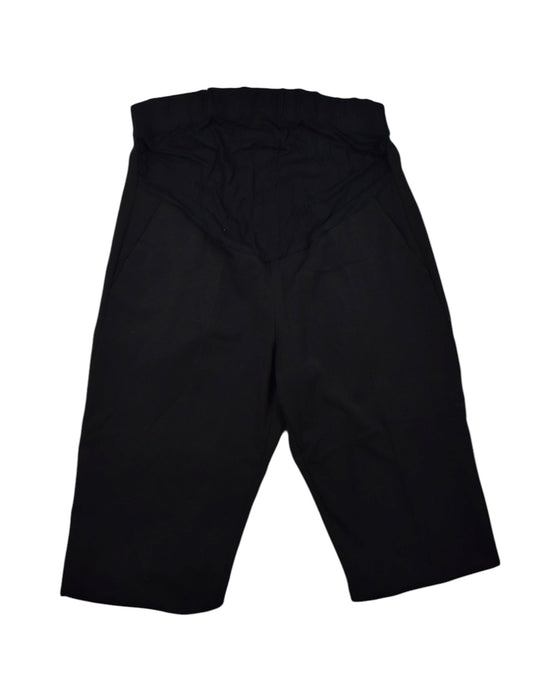 A Black Casual Pants from Seraphine in size M for maternity. (Front View)