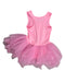 A Pink Sleeveless Dresses from Plum in size 6-12M for girl. (Back View)