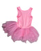 A Pink Sleeveless Dresses from Plum in size 6-12M for girl. (Back View)