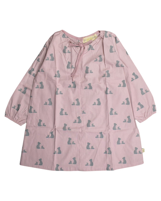 A Pink Long Sleeve Dresses from Go Gently Nation in size 4T for girl. (Front View)