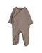 A Brown Onesies from Le Petit Society in size 6-12M for neutral. (Front View)