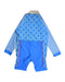 A Blue Swim Sets from Platypus in size 4T for boy. (Back View)