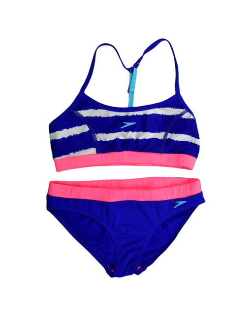 A Blue Bikinis from Speedo in size 14Y for girl. (Front View)