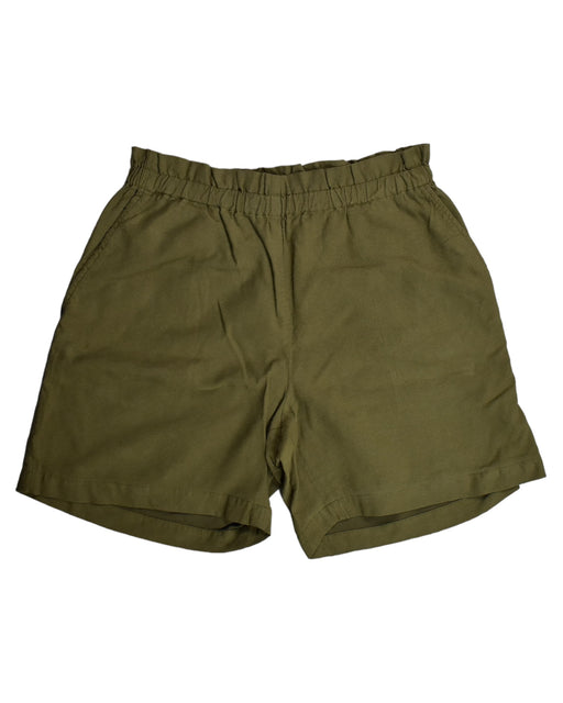 A Green Shorts from Bonpoint in size 14Y for girl. (Front View)