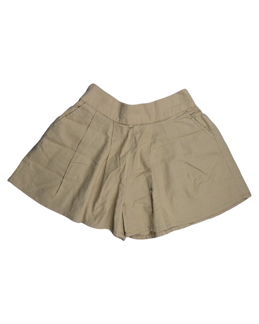 A Brown Shorts from Seed in size 10Y for girl. (Front View)