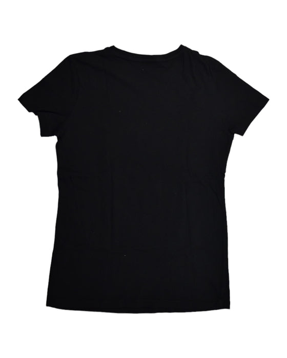 A Black T Shirts from Puma in size XS for girl. (Back View)