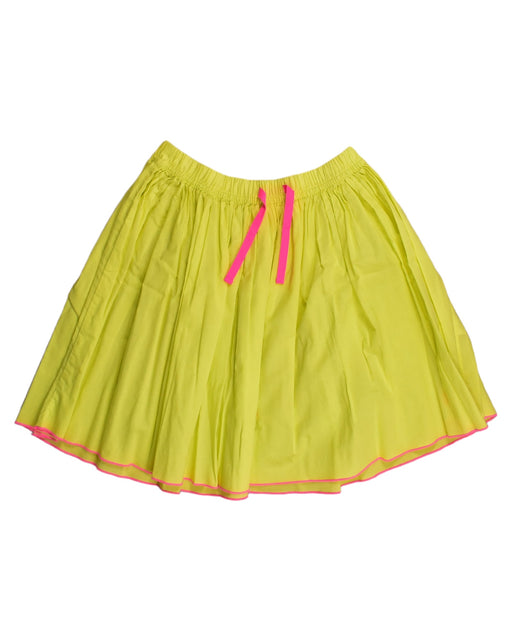 A Yellow Short Skirts from Petit Bateau in size 12Y for girl. (Front View)