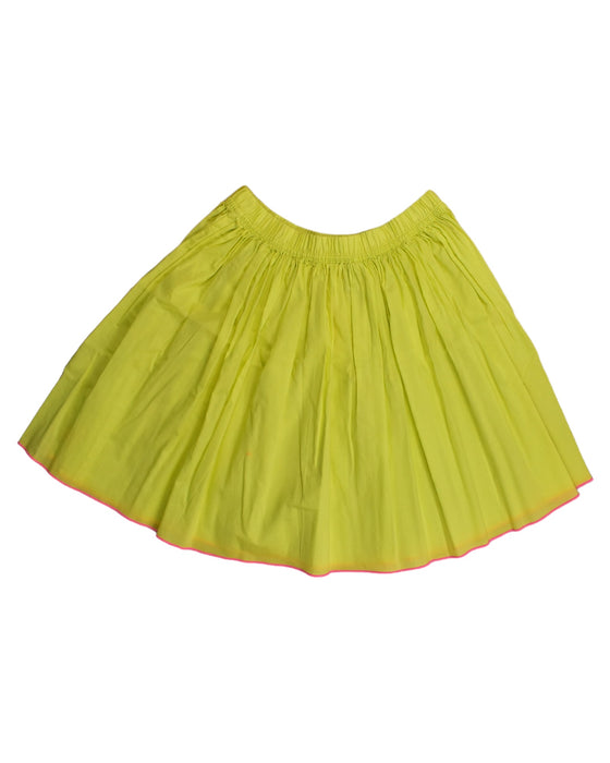 A Yellow Short Skirts from Petit Bateau in size 12Y for girl. (Back View)