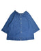 A Blue Long Sleeve Tops from Crewcuts in size 14Y for girl. (Back View)